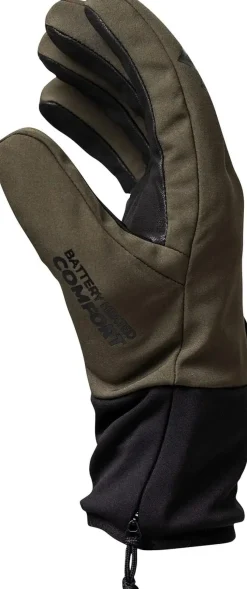 Heat Experience Light Hunt Gloves Olive Green