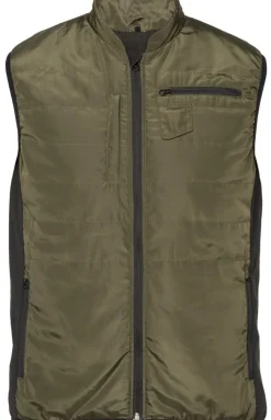 Heat Experience Men's Heated Hunt Vest Olive Green