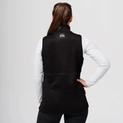 Heat Experience Women's HeatX Heated Fleece Vest Black
