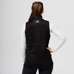 Heat Experience Women's HeatX Heated Fleece Vest Black