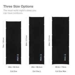 Helinox Cot One Convertible Long Black/O Blue