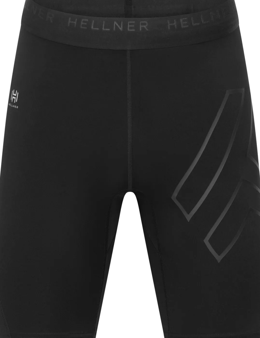 Hellner Compression Short Tights Men Black Beauty