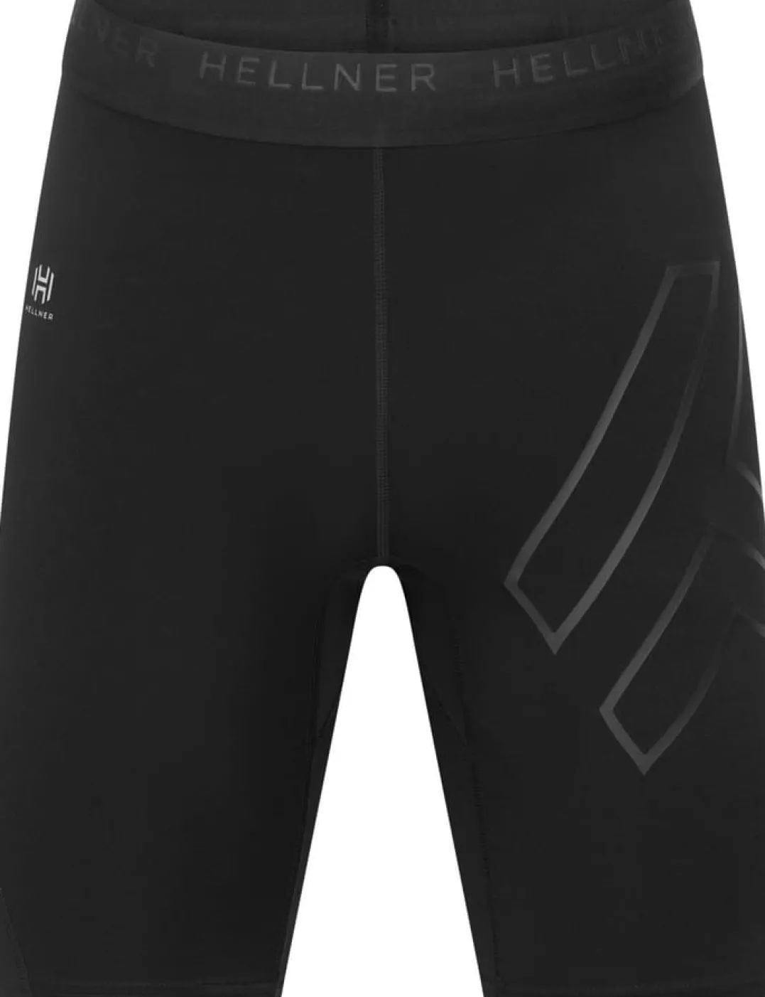Hellner Compression Short Tights Men Black Beauty