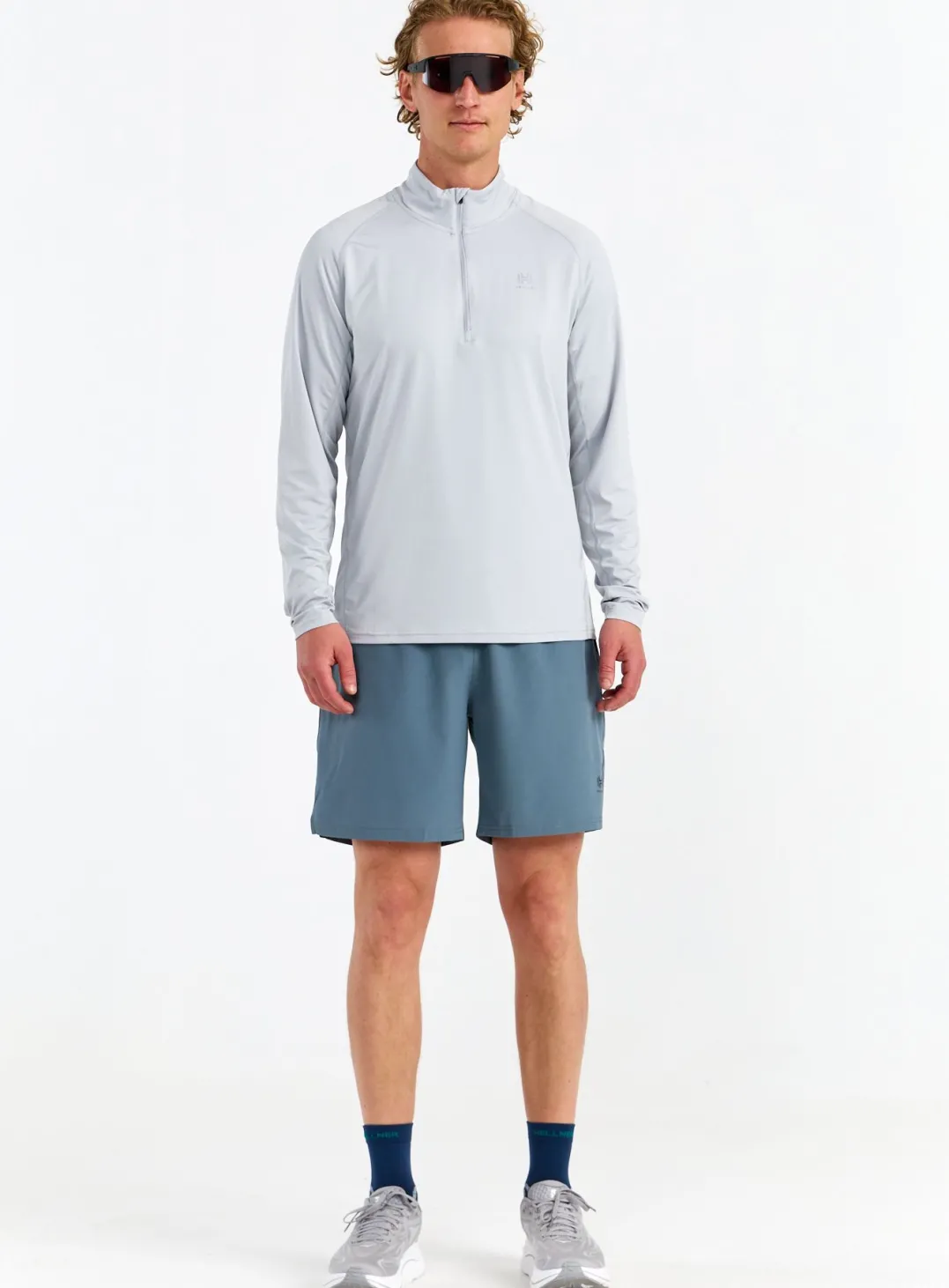 Hellner Core Running Halfzip LS Tee Men High-rise
