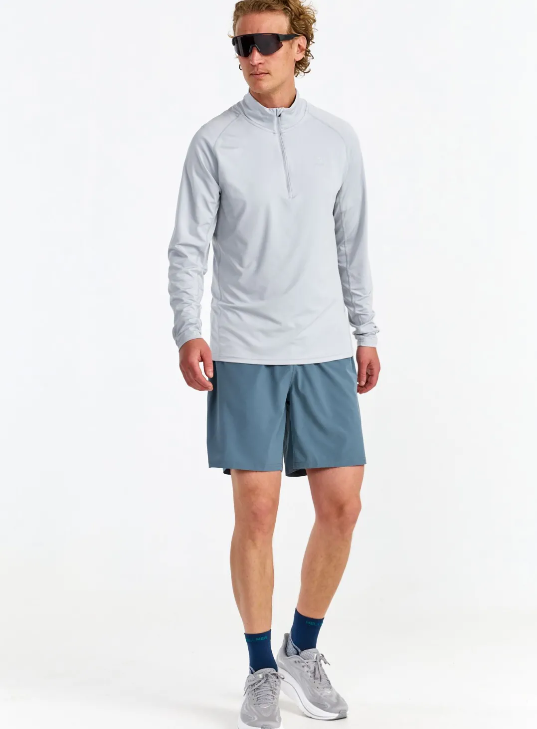 Hellner Core Running Halfzip LS Tee Men High-rise