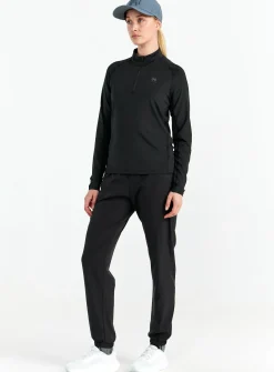 Hellner Core Running Halfzip LS Tee Wmn Black Beauty