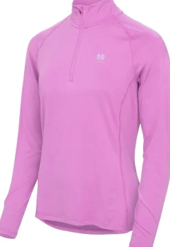 Hellner Core Running Halfzip LS Tee Wmn Mulberry