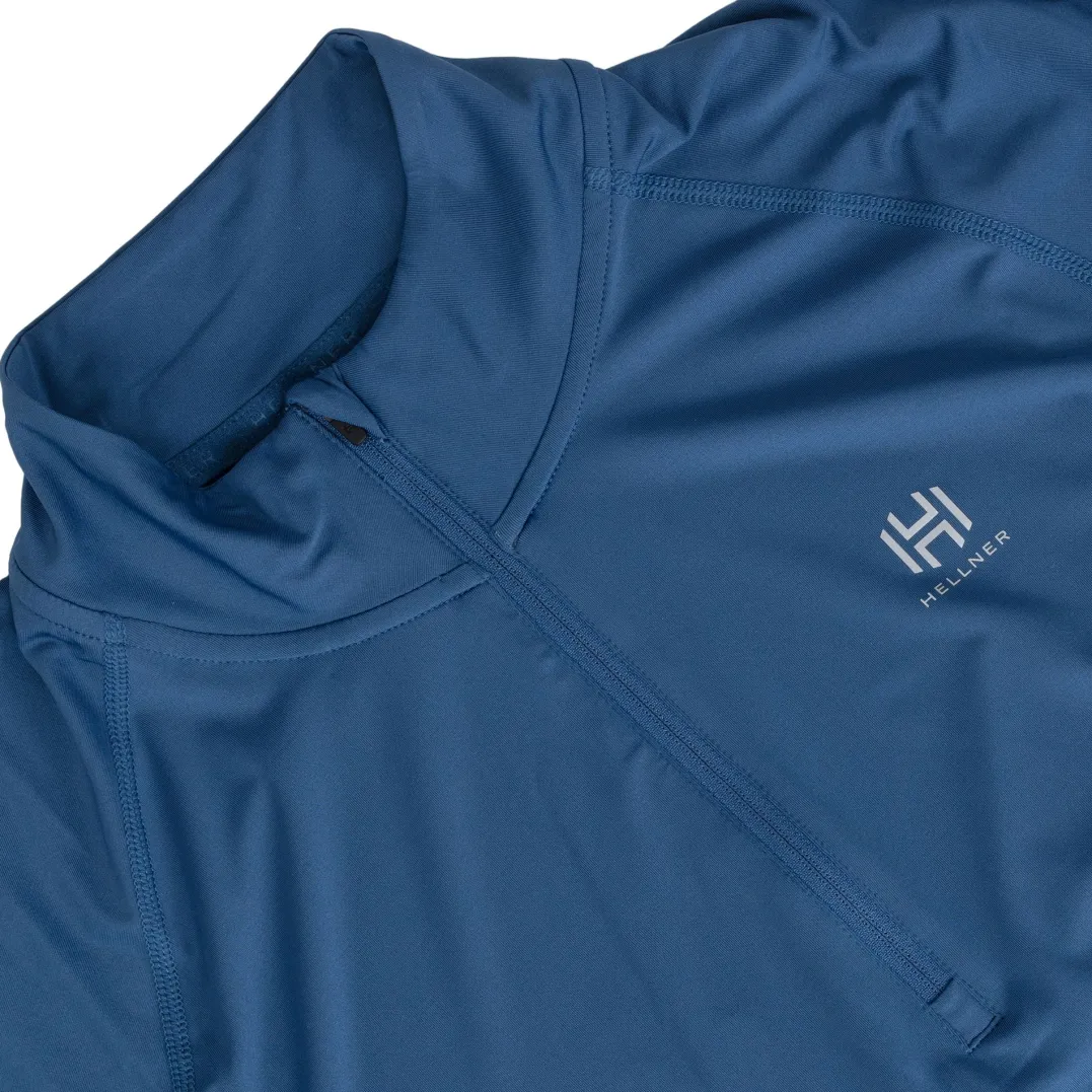 Hellner Core Running Halfzip LS Tee Men Ensign Blue