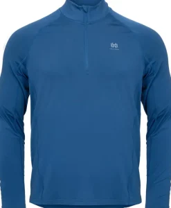 Hellner Core Running Halfzip LS Tee Men Ensign Blue