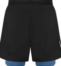 Hellner Kelva 2-in-1 Shorts Men's Black Beauty/Ensign Blue