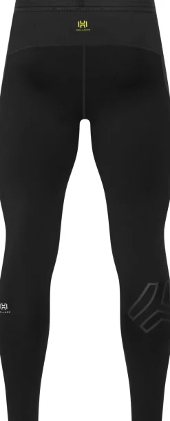 Hellner Men's Compression Full Length Tights Black Beauty