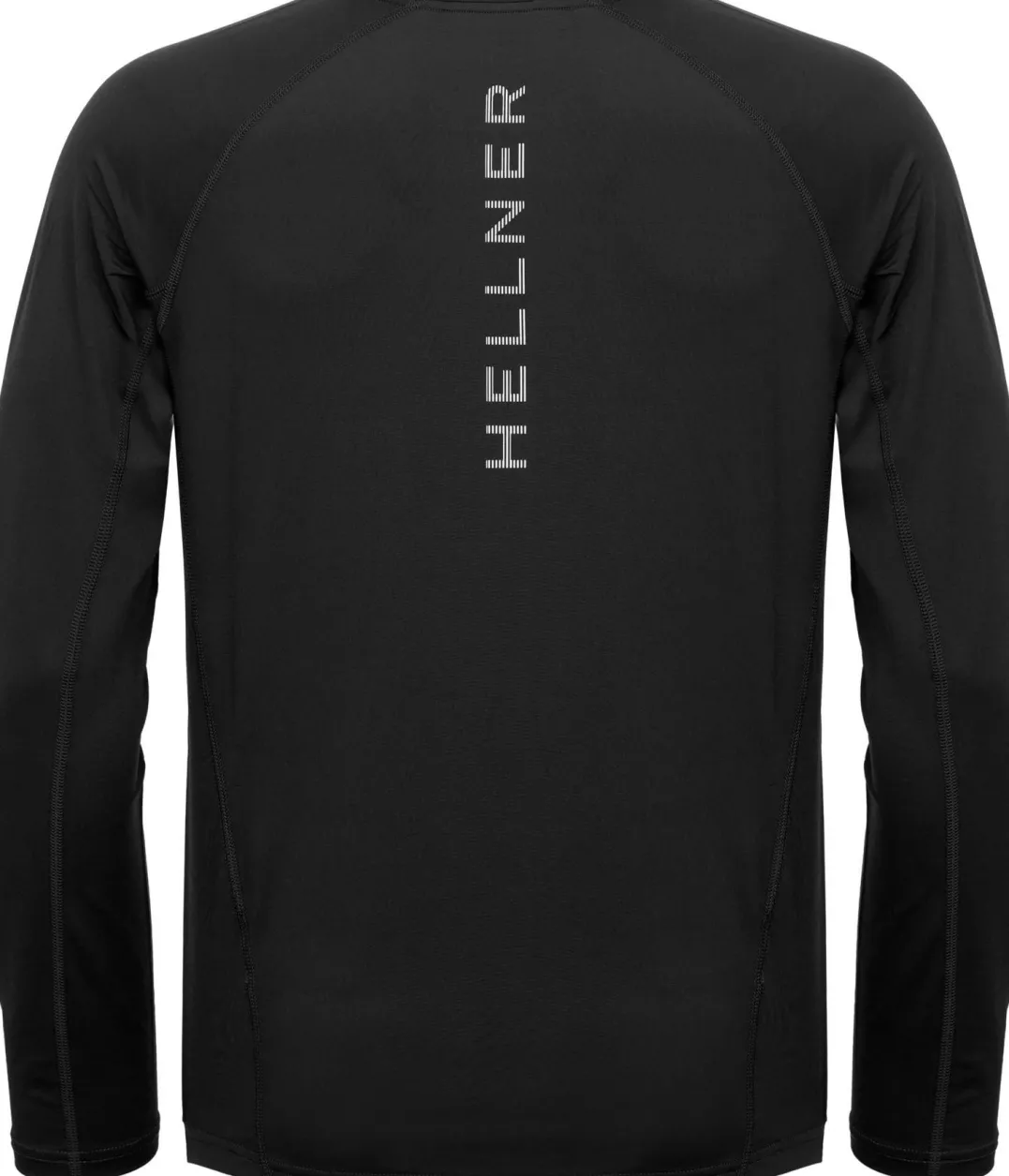 Hellner Men's Core Running Rn Long Sleeve Tee Black Beauty