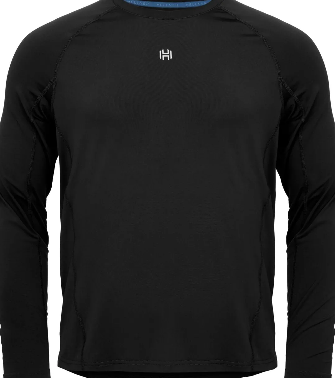 Hellner Men's Core Running Rn Long Sleeve Tee Black Beauty