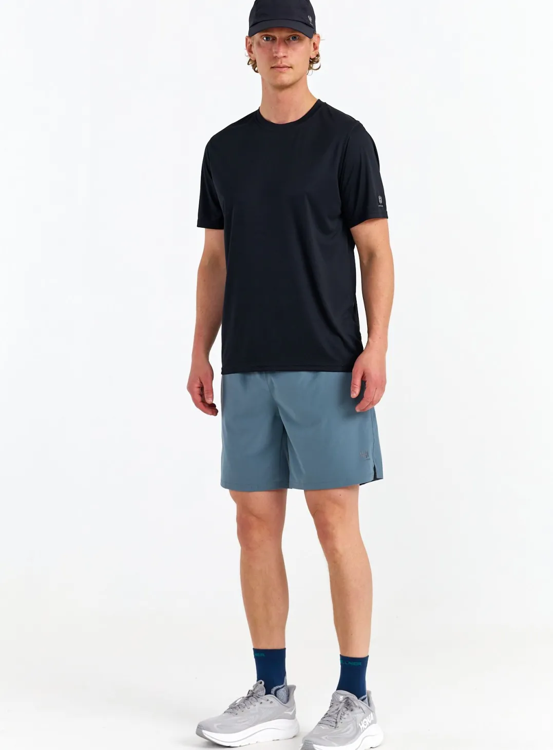 Hellner Men's Core Running Tee Black Beauty
