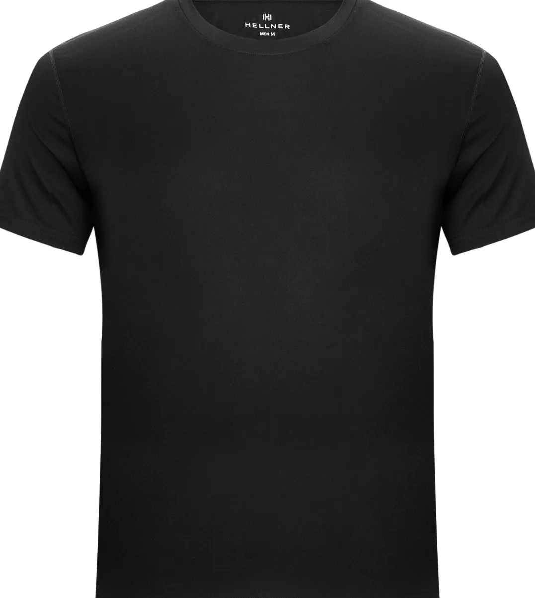 Hellner Men's Core Running Tee Black Beauty
