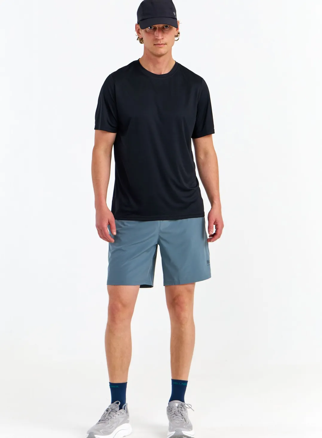 Hellner Men's Core Running Tee Black Beauty