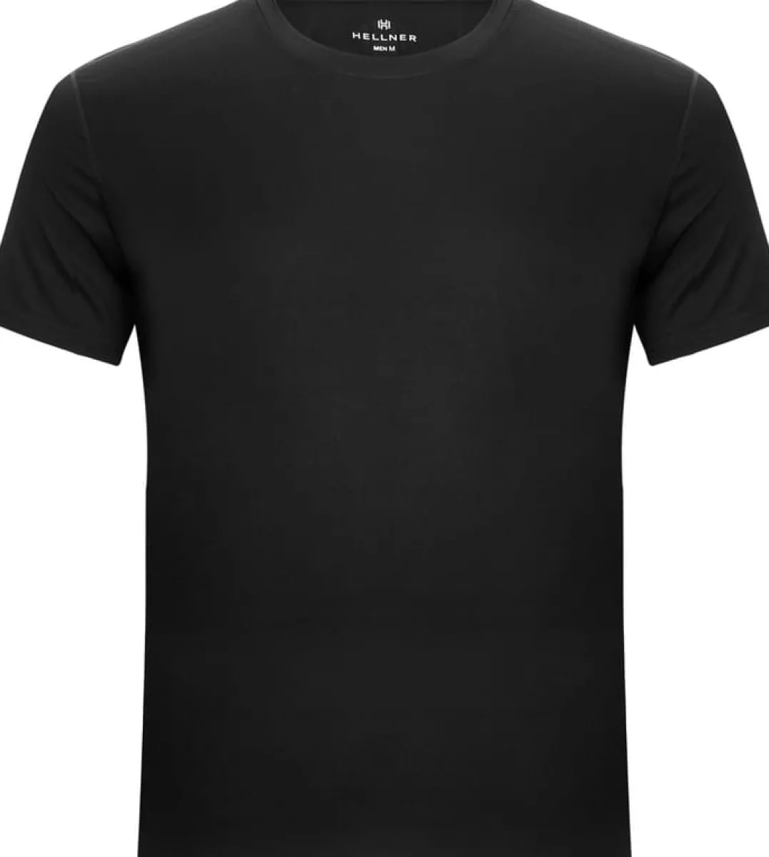 Hellner Men's Core Running Tee Black Beauty