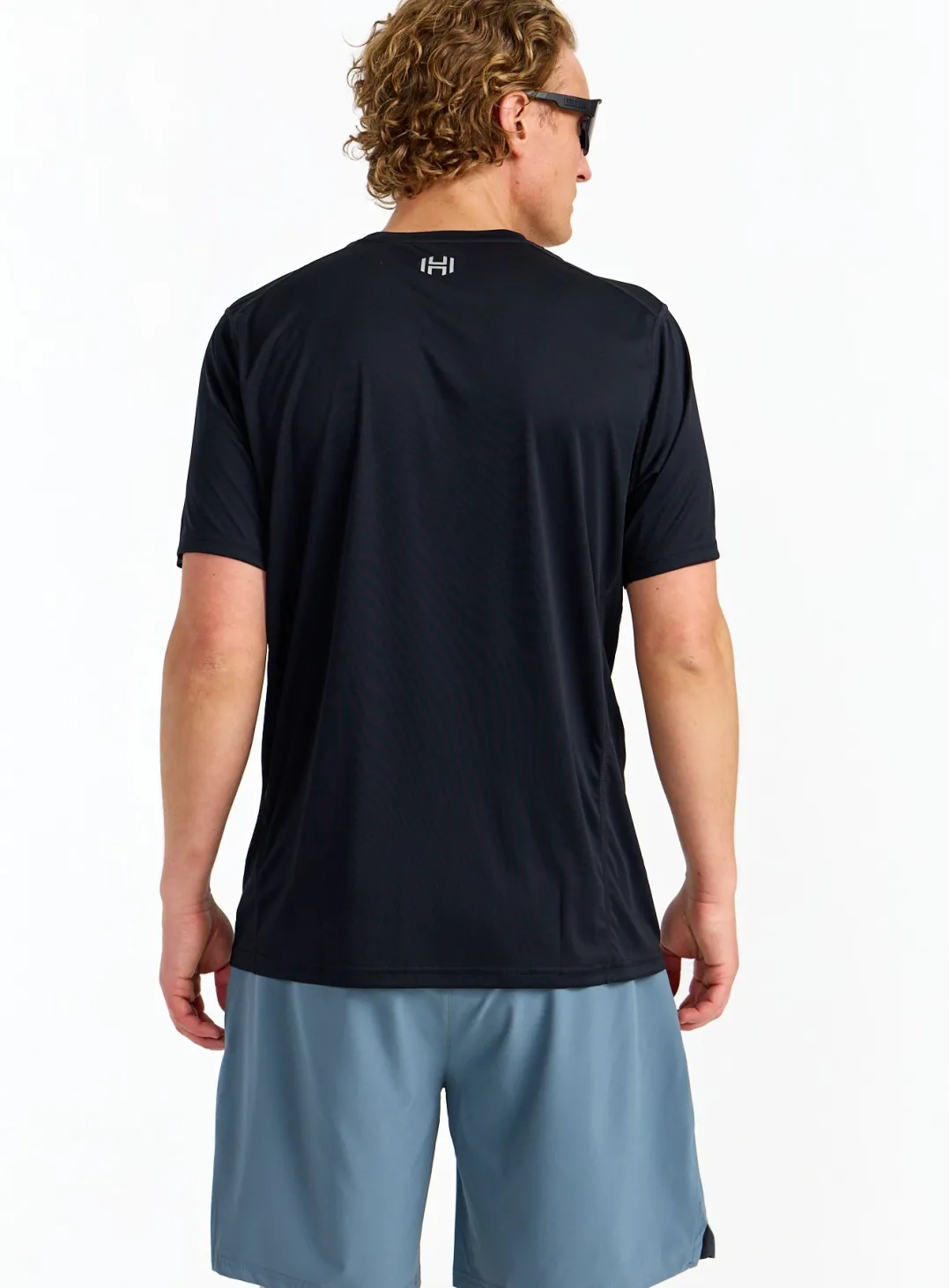 Hellner Men's Core Running Tee Black Beauty
