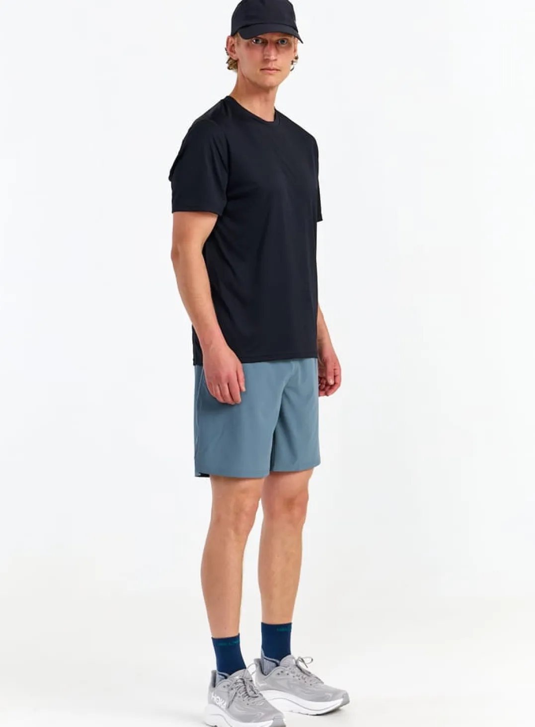 Hellner Men's Core Running Tee Black Beauty