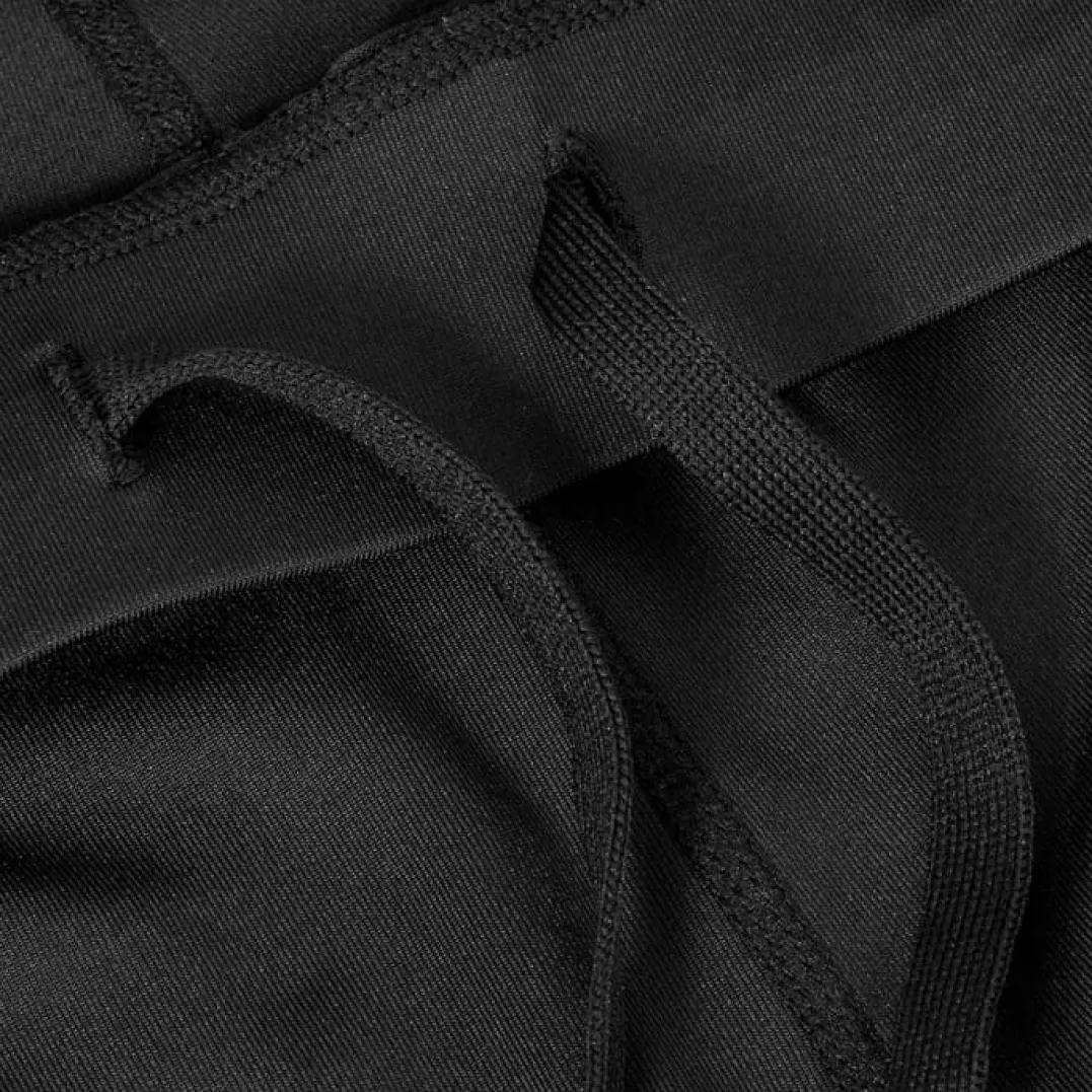 Hellner Men's Mustavaara Running Tights Jet Black