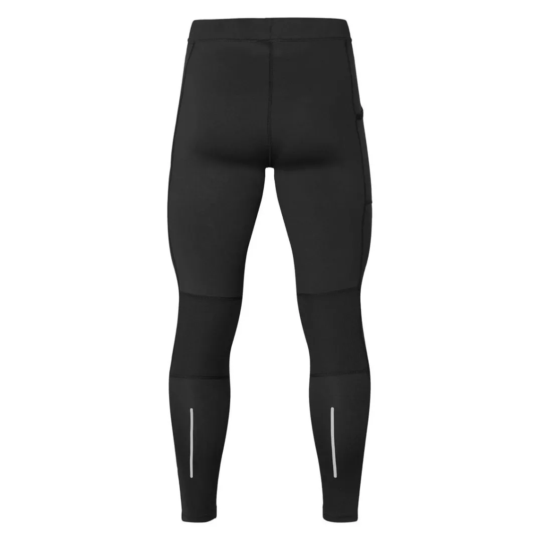 Hellner Men's Mustavaara Running Tights Jet Black