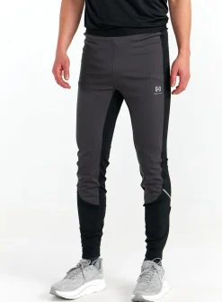 Hellner Men's Nautanen Winter Windblock Tights Phantom/Black Beauty