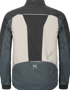 Hellner Men's Sårjås XC Ski Jacket Stormy Weather/Asphalt/Off White