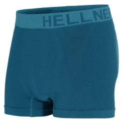 Hellner Men's Svierkku Seamless Boxer Blue Coral