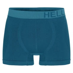 Hellner Men's Svierkku Seamless Boxer Blue Coral