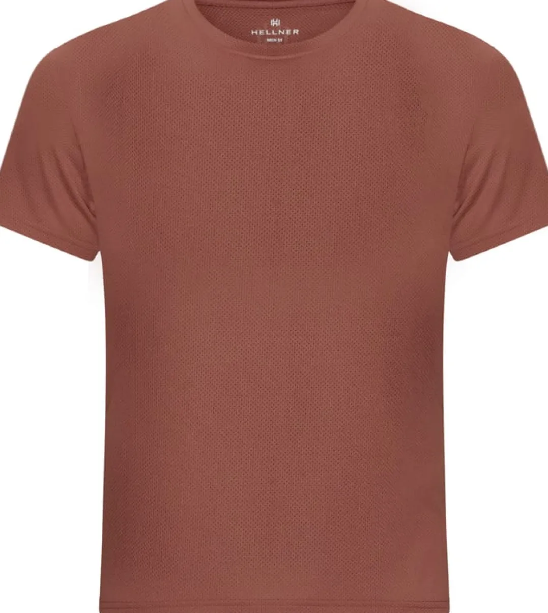 Hellner Men's Tossis Mesh Tee Chutney