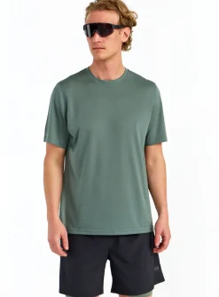 Hellner Men's Tossis Mesh Tee Laurel Wreath