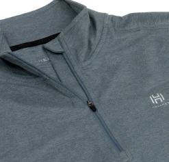 Hellner Nunis Halfzip Ls Tee Men Stormy Weather