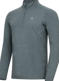 Hellner Nunis Halfzip Ls Tee Men Stormy Weather