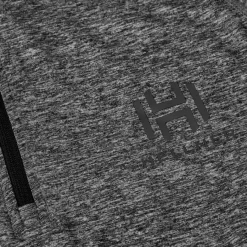 Hellner Nunis Halfzip Ls Tee Wmn Black Beauty Melange