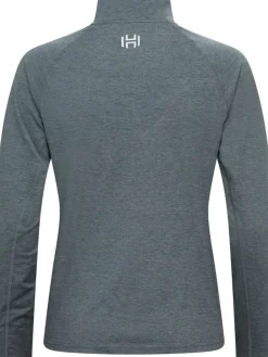 Hellner Nunis Halfzip Ls Tee Wmn Stormy Weather