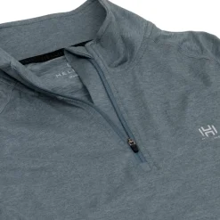 Hellner Nunis Halfzip Ls Tee Wmn Stormy Weather