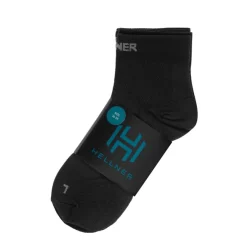 Hellner Running Mid Sock 2-P Black Beauty