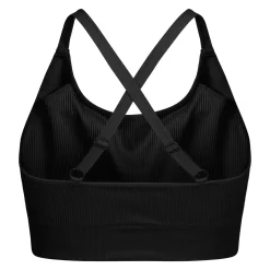 Hellner Seamless Tech Sport Bra Wmn Black Beauty
