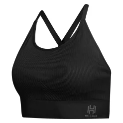 Hellner Seamless Tech Sport Bra Wmn Black Beauty