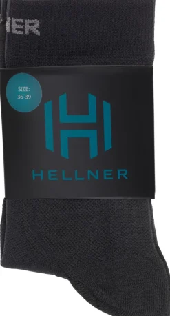 Hellner Shafted Run Sock 2-P Black Beauty