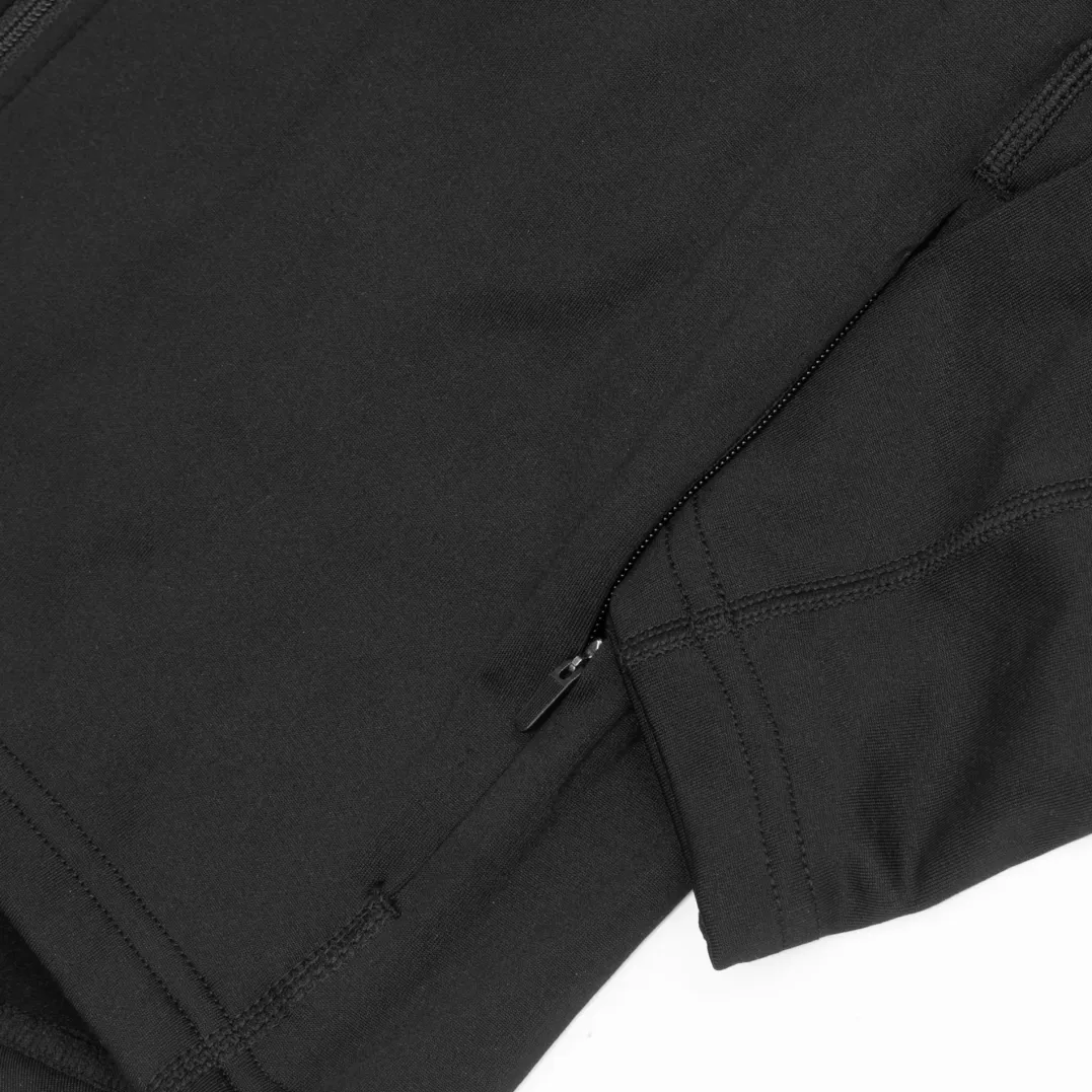 Hellner Tech Fleece Hood Wmn Black Beauty