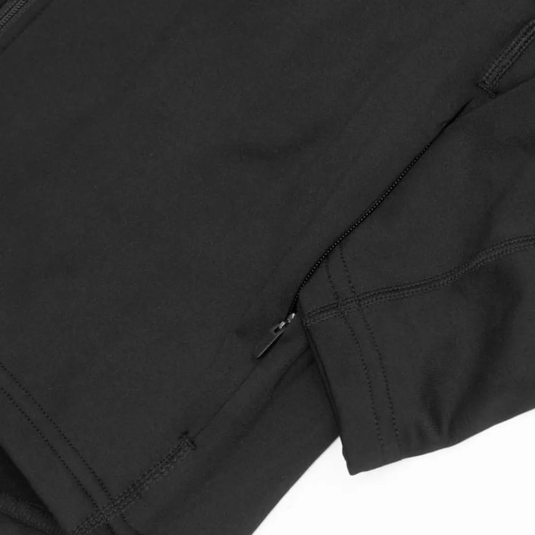 Hellner Tech Fleece Hood Wmn Black Beauty