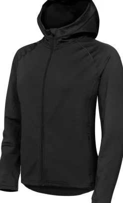 Hellner Tech Fleece Hood Wmn Black Beauty