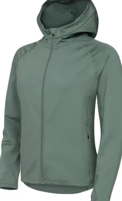 Hellner Tech Fleece Hood Wmn Laurel Wreath