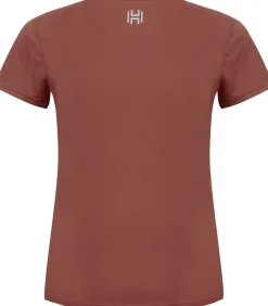 Hellner Tossis Mesh Tee Wmn Chutney