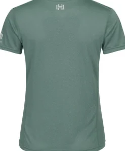 Hellner Tossis Mesh Tee Wmn Laurel Wreath