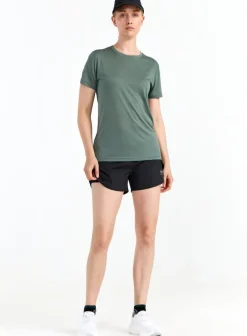 Hellner Tossis Mesh Tee Wmn Laurel Wreath