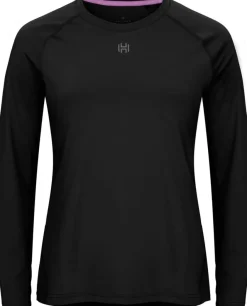 Hellner Women's Core Running Rn Long Sleeve TeeBlack Beauty