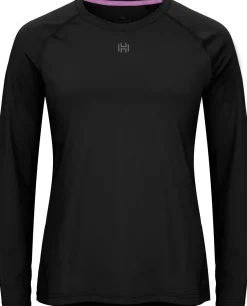 Hellner Women's Core Running Rn Long Sleeve TeeBlack Beauty
