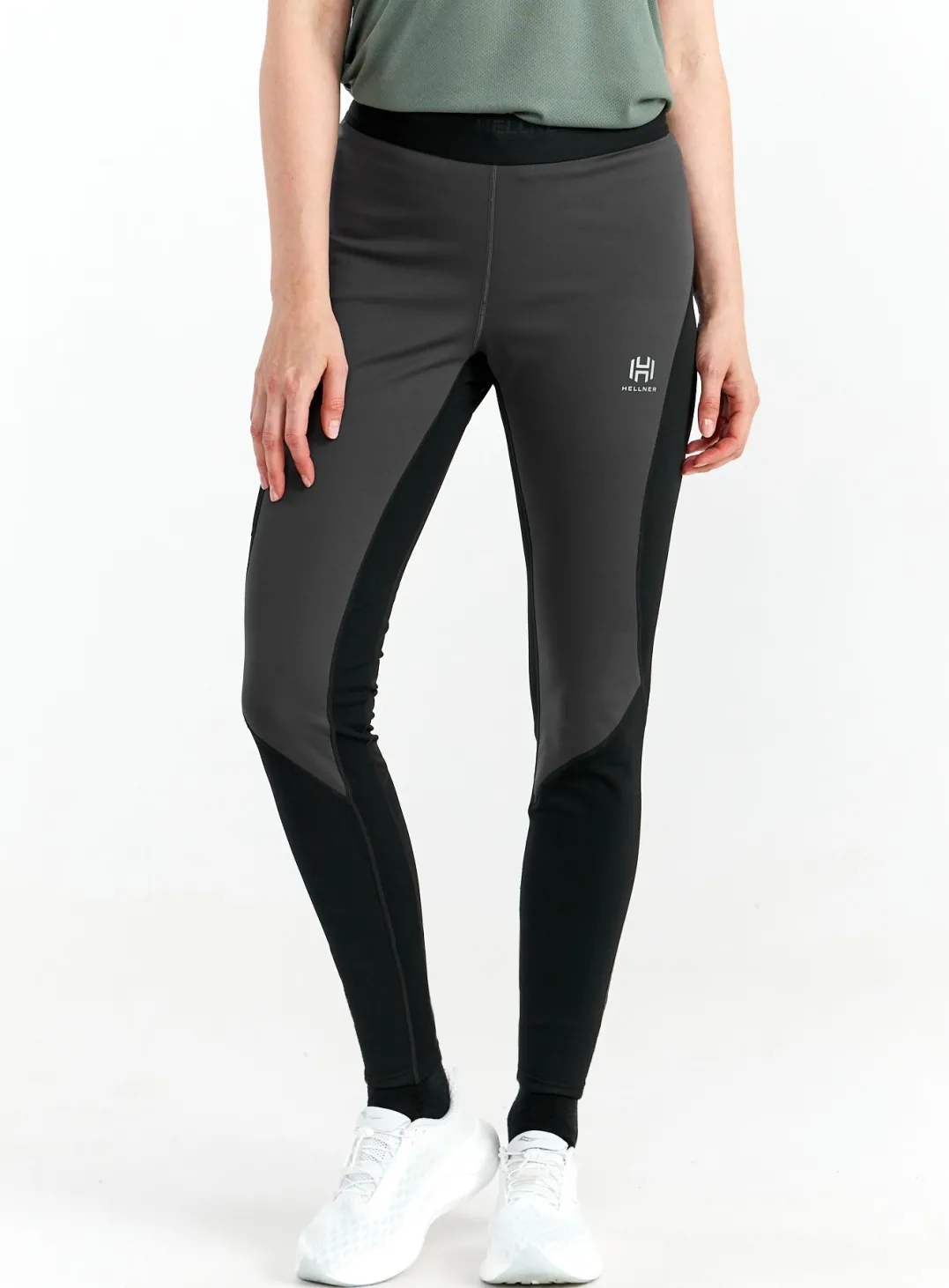 Hellner Women's Nautanen Winter Windblock Tights Phantom/Black Beauty